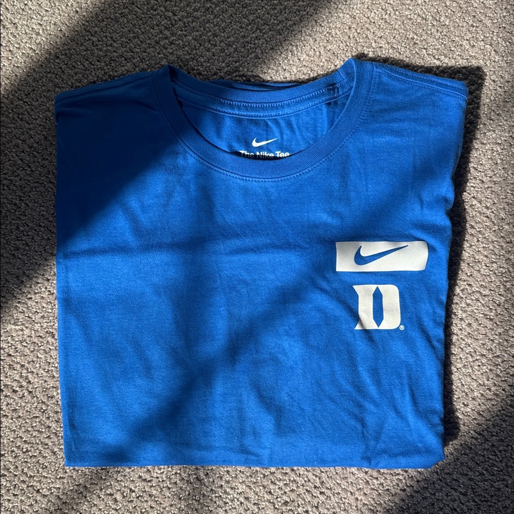 Team Issued Nike Royal Blue Logo Tee